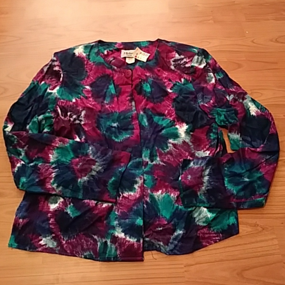 NWT BRAND NEW tie-dye blouse